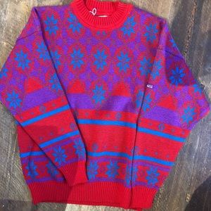 Vintage Christmas wool sweater